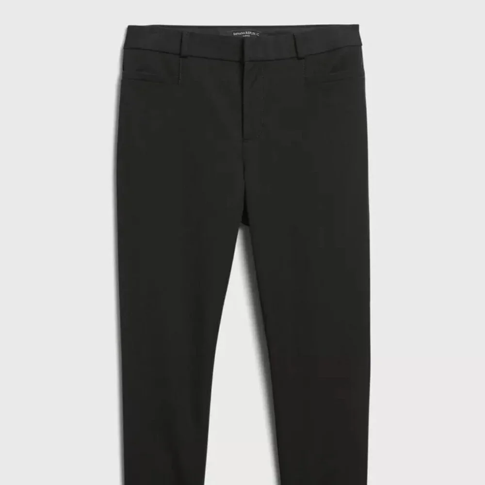 Banana Republic Skinny Sloan Pant size 0 Black - Picture 7 of 8